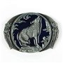 Boucle de ceinture Wolf Western