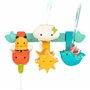 Battat – Rain & Shine jouet de bain – 6 articles amovibles et 2 ventouses – meilleurs jouets de bain pour enfants