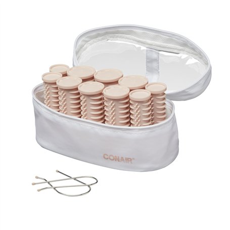 Conair Instant Heat Compact Hot Rollers; Pink