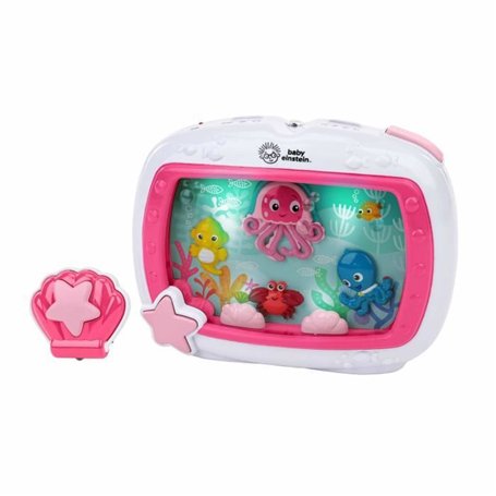 BABY EINSTEIN Veilleuse bébé -Reves marins rose- Réglage 25 min lumiere