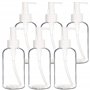 Youngever Lot de 6 Bouteilles de Pompe de Lotion en Plastique Rechargeables Vides 250ML