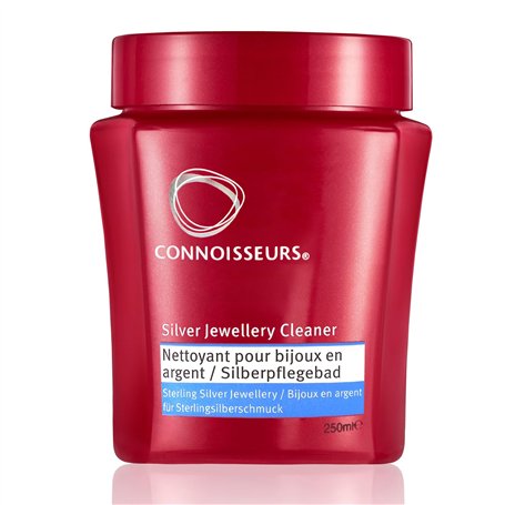 Connoisseurs Nettoyant pour Bijoux Argent | Solution 250ml Nettoyage Argent Sterling Polir Our Colliers