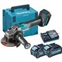 Makita GA005GM201 Meuleuse d'angle sans fil 40V max. / 4.0 Ah