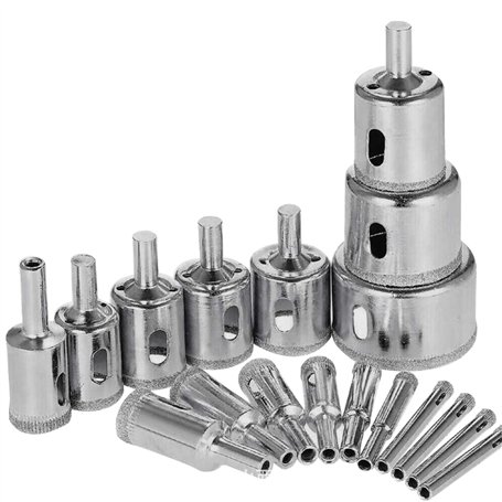 18 Pcs Scie Cloche Diamant