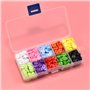 kissral Boutons Colorés Lot de 750 Artisanat Bouton Rond Decoratif pour Enfants Boutons à Coudre Assortis pour Les Activités de 