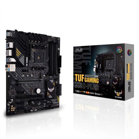 Asus TUF Gaming B550-PLUS Carte mère Socket (PC) AMD AM4 Facteur de Forme (détails) Chipset de Carte mère ATX