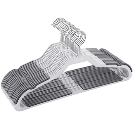 SONGMICS Lot de 20 Cintres à Dessus Plat