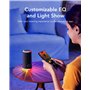 soundcore Glow Enceinte Bluetooth Puissante avec Son 360° de 30W, Lumière Rayonnante Synchronisée, Batterie de 18H, EQ et Specta