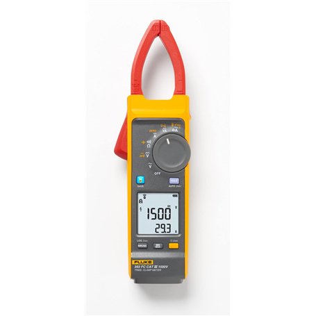 Fluke Pince multimètre TRMS 393 FC 1500 V CAT III avec iFlex