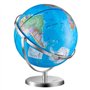 VEVOR Globe terrestre rotatif avec support, 330,2 mm, globe géographique éducatif avec fuseau horaire précis, matériau ABS, glob
