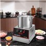 VEVOR Robot Culinaire 750 W Robot de Cuisine Capacité 6,6 L Mixeur Multifonction Cuisine en Acier Inoxydable Alimentaire Hachoir