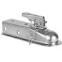 VEVOR Tête d'Attelage Remorque pour Boule d'Attelage 50,8 mm Canal Capacité de Charge 1587,6 kg Coupleur de Langue de Remorque D