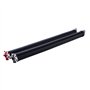 VEVOR Ressorts de torsion pour porte de garage, 1 paire, Φ5,94xΦ50,8x787 mm, 16000 cycles, revêtement noir électrophorétique pou