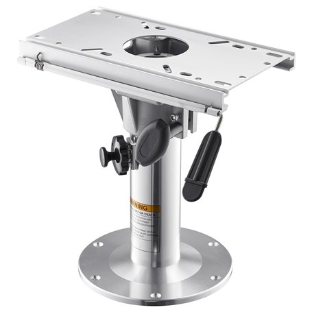 VEVOR Pied de Siège de Bateau Réglable en Hauteur 34-49 cm