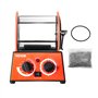VEVOR Polisseur de Bijoux 3 kg 45 W Machine de Polissage de Bijoux 5 Vitesses 0-60 mins Réglable Polisseuse à Tambour Rotative A
