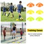 YGORTECH Équipement d'entraînement de Football, Ensemble d'entraînement d'agilité de Vitesse, entraînement de Kick-Training, éch