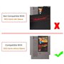 Link-e : 10 X Boitier de Protection en Plastique Compatible avec Cartouche de Jeu sur Console Nintendo NES