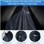 ADERTOS Imperméable à l'eau Cyclisme Capes, Poncho Pluie Vélo Poncho de Vélo Imperméable avec Capuche Vélo Électrique Imperméabl