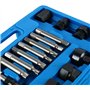 FreeTec - Kit d’outillage universel pour alternateurs - Jeu d’embouts - 18 pièces - Pour le maintien et le montage d'une poulie 
