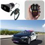 YIYIDA Klaxon de voiture avec connexion pour allume cigare de voiture 130db Car Horn Trompette de camion Sirène de voiture avec 