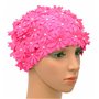 Medifier Bonnet de bain multicouche avec pétales floraux