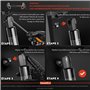 Frankberg 2x Ressorts à Gaz pour Hayon Compatibles avec Viano W639 MPV 2003-2013 Vito W639 Camionnette Bus 2003-2014 Remplacer#