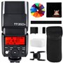 Godox TT350P Mini Flash Speedlite Compatible avec Appareil Photo Pentax TTL GN36 HSS 1/8000s 20PC Diffuseur de Filtre de Couleur