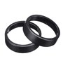 WANGCL Haut-Parleur Audio, 1 Paire 12V 120W Voiture Mini Super Puissance Forte 2 Pouces Micro Dôme Tweeter Haut-Parleur Corne