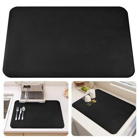 XRPRPX Tapis Egouttoir Vaisselle 40 x 60cm Tapis Vaisselle Absorbant Tapis égouttoir Vaisselle Absorbant Tapis de Machine à Café