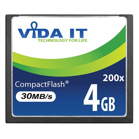 Nouvelle Carte Mémoire Compact Flash CF Haute Vitesse 200x 4 Go 30Mo/s pour Canon EOS 20D 10D 30D 350D 300D EOS 20Da EOS 400D EO