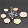 SUMNACON 20pcs Support de Monnaie Présentoirs Chevalets de Monnaie Médaille Badge Collection étagère de Pièces Support de Téléph