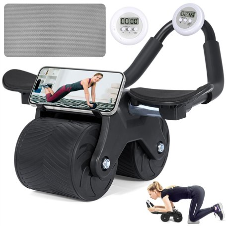 ROELLY Rouleau Abdominal à Rebond Automatique