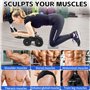ROELLY Rouleau Abdominal à Rebond Automatique,Roulette Abdominaux, Conception Antidérapante et Stable à Double Roue, Roue Abdomi