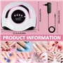 180W Lampe UV Ongles Gel