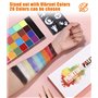 Zaxiva Palette Maquillage de 26 Couleurs Peinture Corporelle, Sets de Maquillage non Toxique de Peinture Visage, Idéal pour Cosp