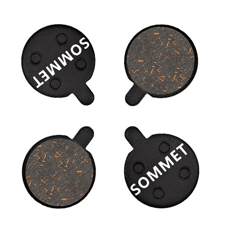 SOMMET Bicyclette Plaquettes de Frein à Disque 2 Paires pour Zoom DB-280/350 / 450/550 / 650 / Alongha SNG/Apse/Artek Apollo/Sho