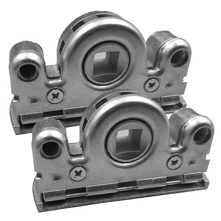 Winkhaus Lot de 2 engrenages à vis sans fin de rechange pour engrenages de fenêtre et porte de balcon - Verrouillage à visser -