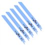 D2D 5pcs Lames de Scie S1122BF 225mm Sabre Alternatif a vu Lames de Coupe en métal pour Bosch