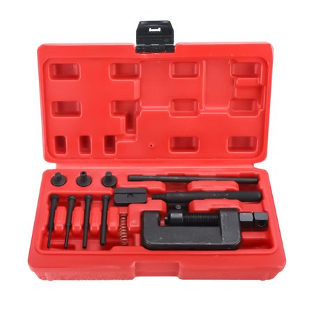 FreeTec Outil de rivetage et séparation pour chaînes de motocyclettes et de distribution - 13 pièces