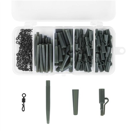 Jubaopen 120PCS Kit d'Accessoires de Pêche à la Carpe