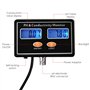 pH/EC Conductivité Mètre avec ATC Eau Qualité Testeur 0.0-14.0pH / 0~19.99ms/cm Aquarium, Hydroponique Outil