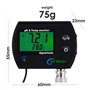 2 en 1 Combo pH & Température Mètre Eau Qualité Testeur Remplaçable BNC pH Électrode pour Aquariums Hydroponique Réservoirs Aqua