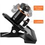 Huayue 2pcs Pince Porte-Réflecteur, Supports d'Appareils Photo pour Flash Support De Pince De Caméra avec Tête à Bille à Vis 1/4
