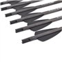 ELONG OUTDOOR 12pcs Flèches d'arbalète en Carbone 7.5 Pouces Boulons d'arbalète pour Pratiquer la Cible de tir et la Chasse Flèc