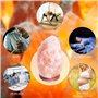 Lampe de sel de roche de l'Himalaya - Original Crystal Natural USB Himalayan Lamp Purificateur d'air avec 16 couleurs changeante