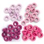 We R Memory Keepers Œillets pour Scrapbooking - Rose - Taille Standard