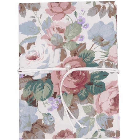 Protège Carnet De Santé Pour Bébé – Motif Fleurs – Format A5 15x21 cm – Rabats Pour Ranger Les Ordonnances
