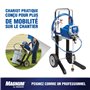 Magnum by Graco 17C245 Pistolet à Peinture airless A45 ProPLUS, unité puissante sur Roues, projets domestiques de Grande envergu