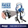 Magnum by Graco 17C245 Pistolet à Peinture airless A45 ProPLUS, unité puissante sur Roues, projets domestiques de Grande envergu