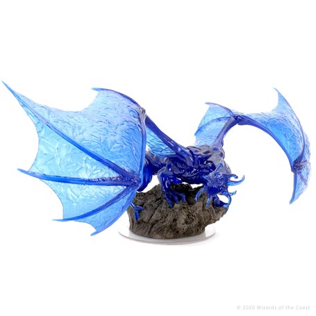 WizKids D&D Icons of The Realms: Sapphire Dragon Premium Figure